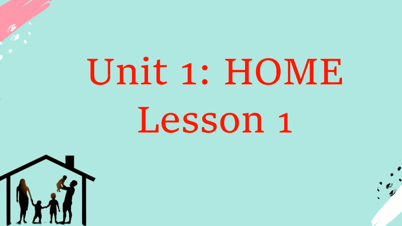 TIẾNG ANH 6: UNIT1: HOME